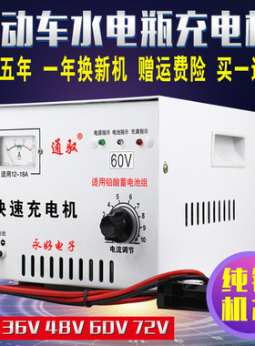 电动三轮车水电瓶专用充电器