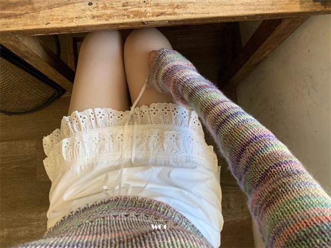 A字抽绳松紧腰半身短裙