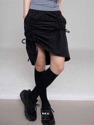 可调节休闲工装半身短裙