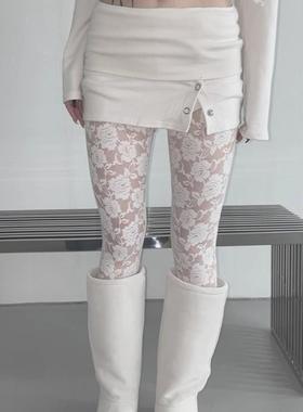 Exclusive type 春季街头性感辣妹侧按扣设计短裙包臀防走光裙裤