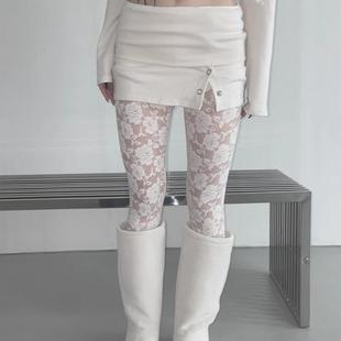 街头性感辣妹侧按扣设计短裙包臀防走光裙裤 春季 type Exclusive