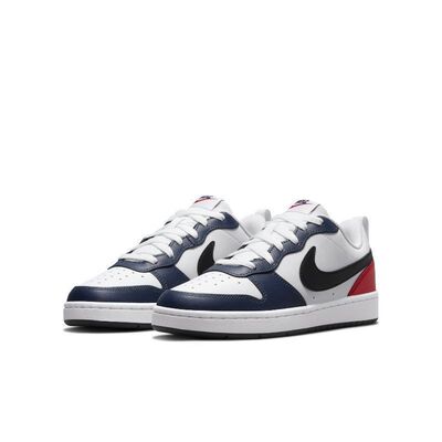 耐克Nike Court Borough Low 2板鞋GS白蓝红DO7446-101