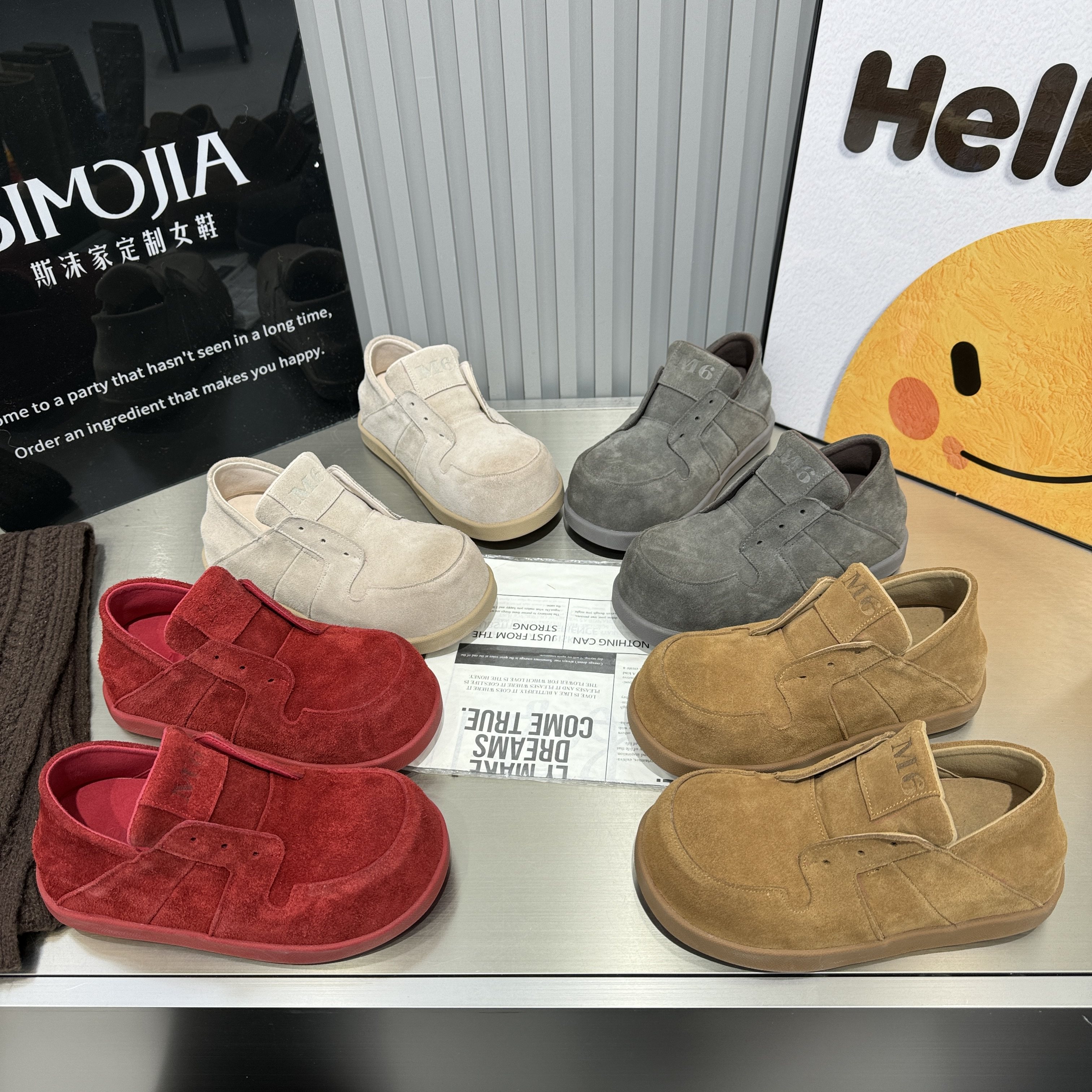 2026春季新款真皮豹纹磨砂皮厚底内增高百搭休闲女鞋勃肯鞋豆豆鞋,女鞋,勃肯鞋/软木鞋,淘宝优惠券,粉丝福利购,淘宝优惠卷