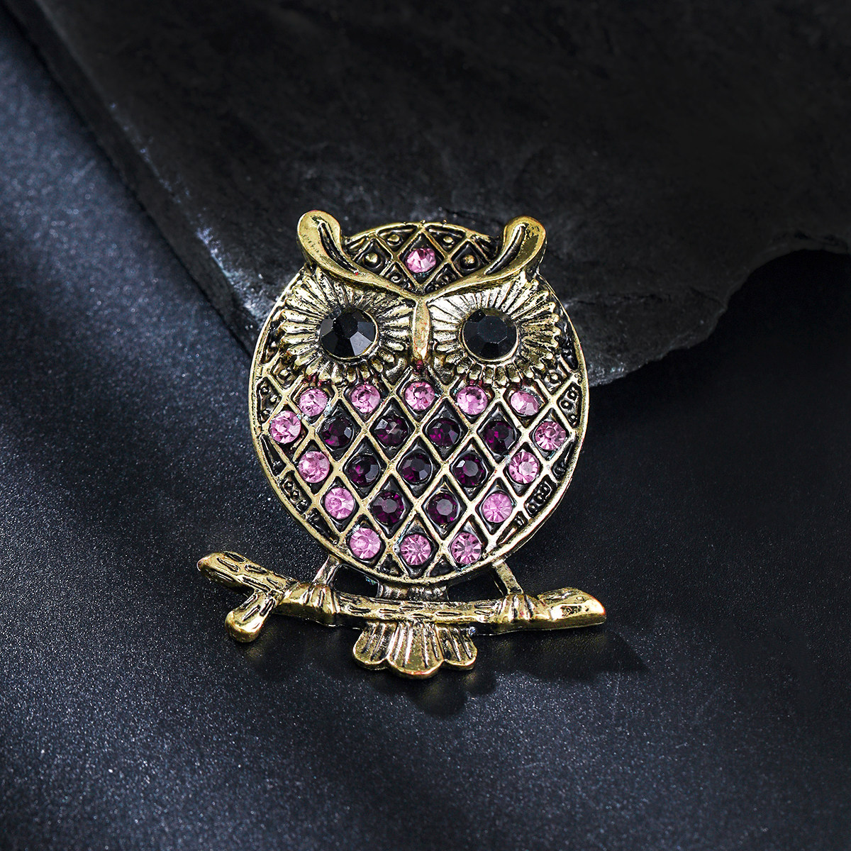 复古创意时尚猫头鹰胸针欧美跨境热销动物男士西装外套配饰别针,饰品/流行首饰/时尚饰品新,胸针,淘宝优惠券,粉丝福利购,淘宝优惠卷