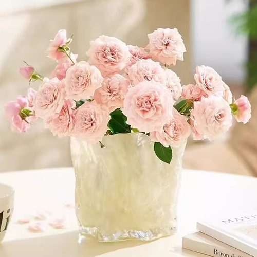 不规则玻璃花瓶轻奢高级感