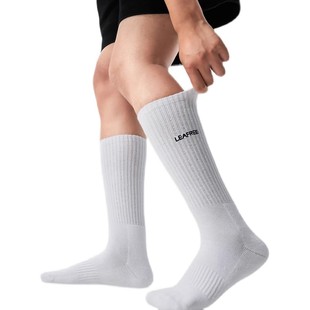 秋冬 长筒加厚加绒毛巾底运动篮球袜子吸汗保暖高筒防滑纯棉男士