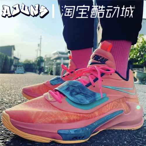 Nike/耐克 Zoom Freak 3 буквы брата 3 мужская практическая баскетбольная обувь DA0695-001-100