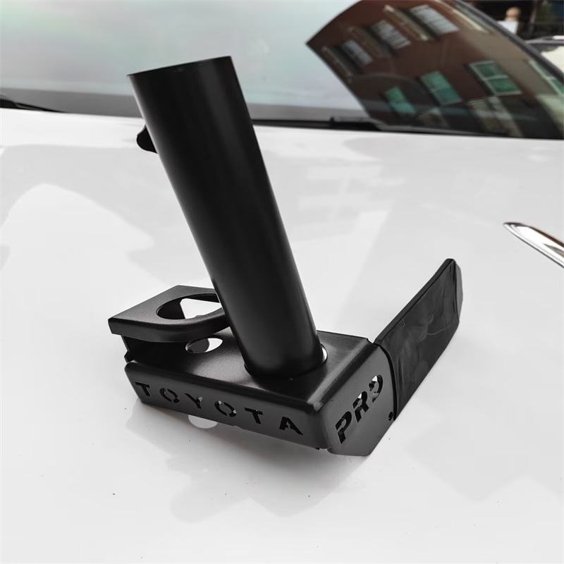 专用霸道普拉多LC120改装电台对讲机尾门天线防盗支架LC150旗杆座