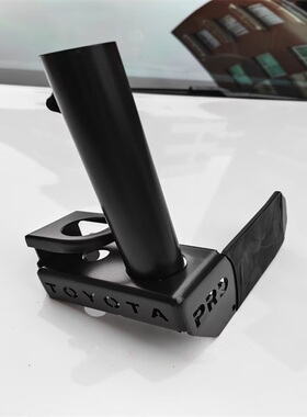 专用霸道普拉多LC120改装电台对讲机尾门天线防盗支架LC150旗杆座