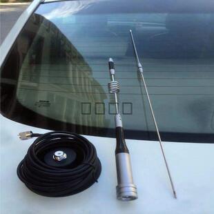 SG-7200车载电台天线 对讲机UV双段车台手台苗子大吸盘高增益天线