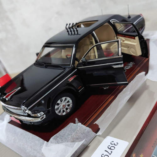 一汽红旗L5胜利70经典CA7600检阅车模型阅兵商务生日礼盒纪念合金