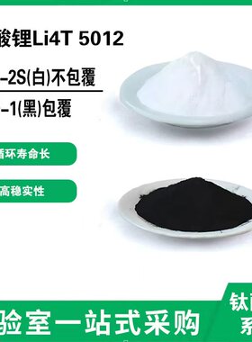 钛酸锂电池 钛酸锂粉末 Li4Ti5O12 钛酸锂负极材料LTO 纽扣电池