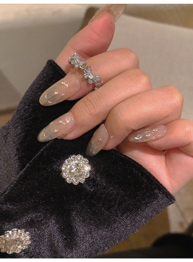 轻奢微镶蝴蝶戒指女时尚高级感冷淡风百搭个性独特气质指环手饰品