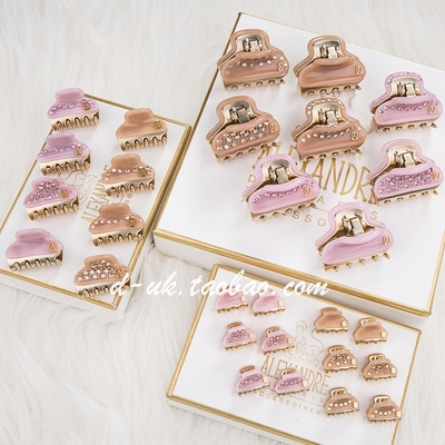 法国亚历山大果冻色旺多姆抓夹