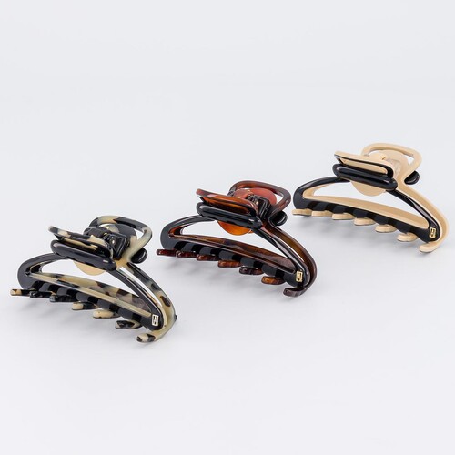 法国亚历山大发饰莫利托镂空抓夹