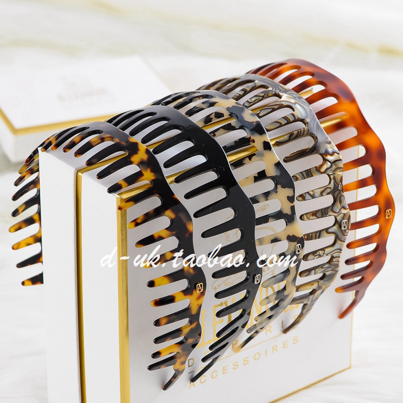 [代购]法国Alexandre de paris亚历山大发饰 基础发梳款发箍|ruв категории Украшения,ювелирные изделия, шпилька - от Buy2taobao.com для оказания профессиональной услуги покупки агента Taobao