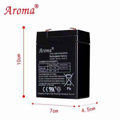 替代LEVER蓄电池6V4AH4.5/20HR电子秤电子衡器 童车玩具车电瓶