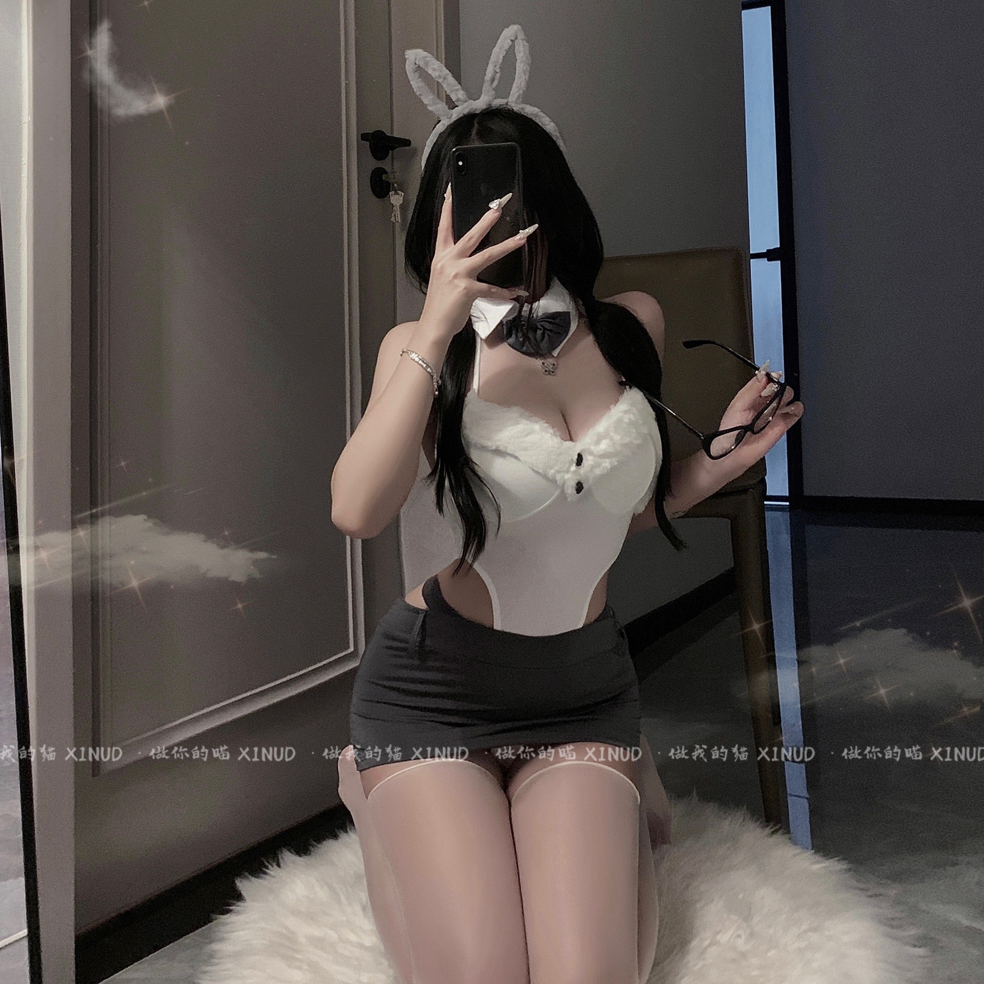做你的猫：兔老师私教课*原创俏皮纯欲兔女郎性感连体衣制服套装属于什么档次？