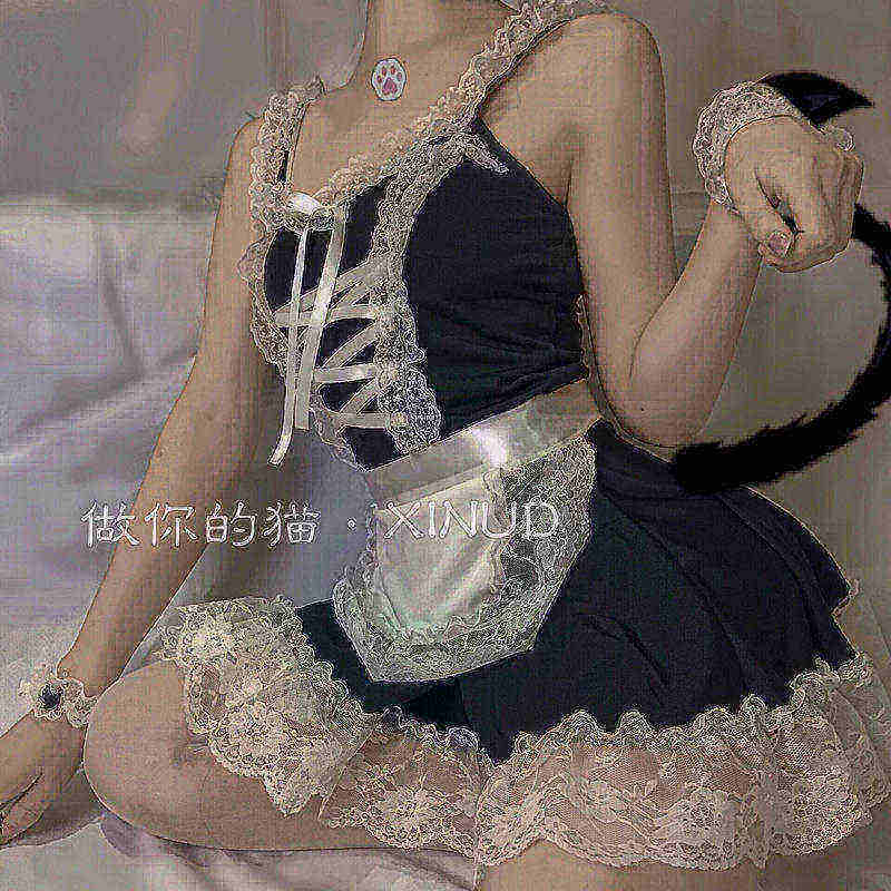 做你的猫：沦陷甜心宝贝女仆装cos内衣性感服装私房可爱睡衣女夏