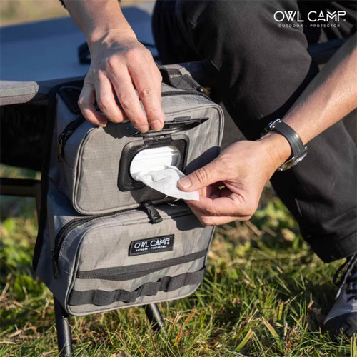OWLCAMP干湿纸巾盒车载抽纸包