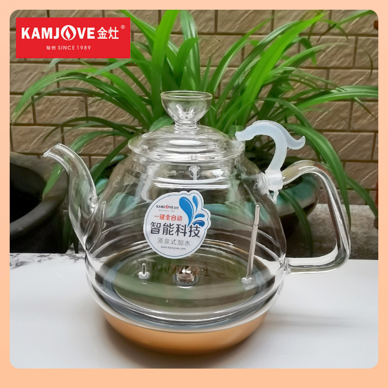 ? 金灶配件硅胶防掉盖 玻璃电热水壶通用过滤网 硅胶压壶盖
