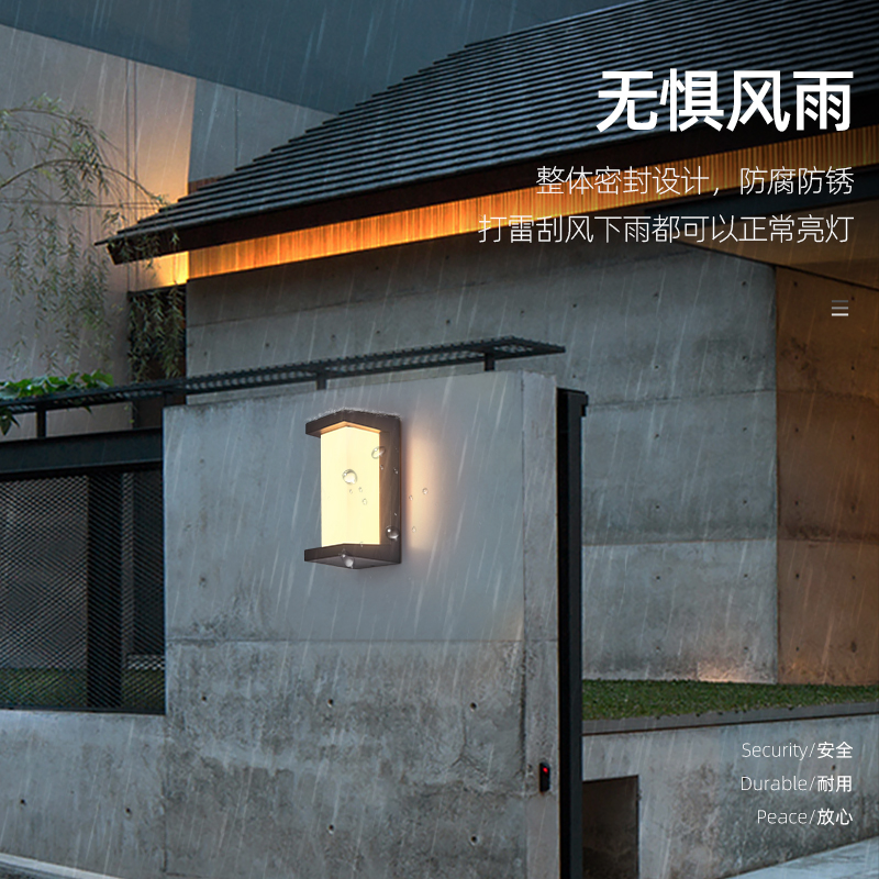 户外壁灯防水过道户外楼梯别墅