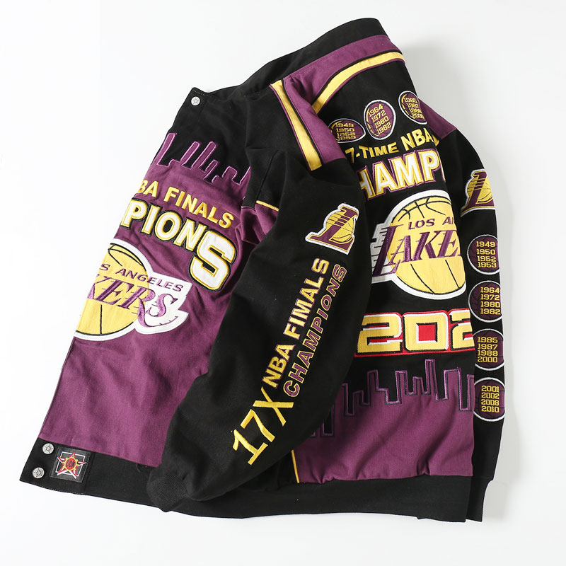 刺绣棒球服杜戴克街头立领