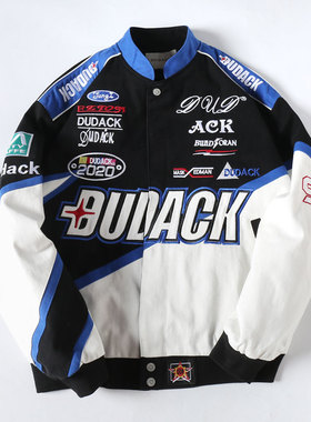 杜戴克2026早春新款男女潮牌嘻哈宽松棒球服秋冬加厚外套夹克