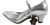 silver Import Goatskin 4.5cm 