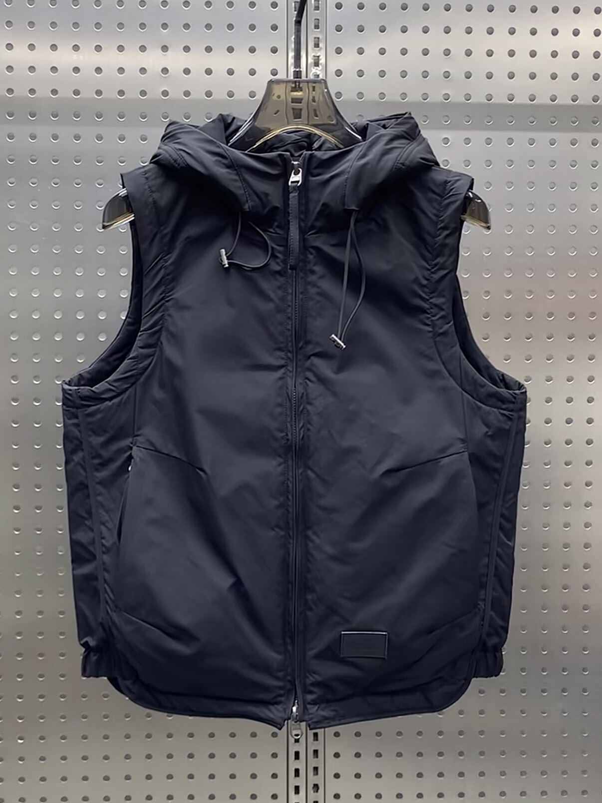 秋冬季新款工装连帽棉马甲男潮牌休闲加厚坎肩马夹男棉服外套上衣