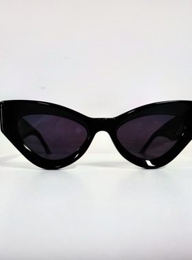 +副镜女士太阳镜猫眼全板材E40146I墨镜防紫外线