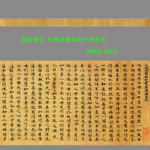 大般涅槃经迦叶菩萨品高清复制