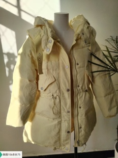 鹅绒羽绒服法式高级感外套冬小香风韩国毛南油大衣马甲女款度假风