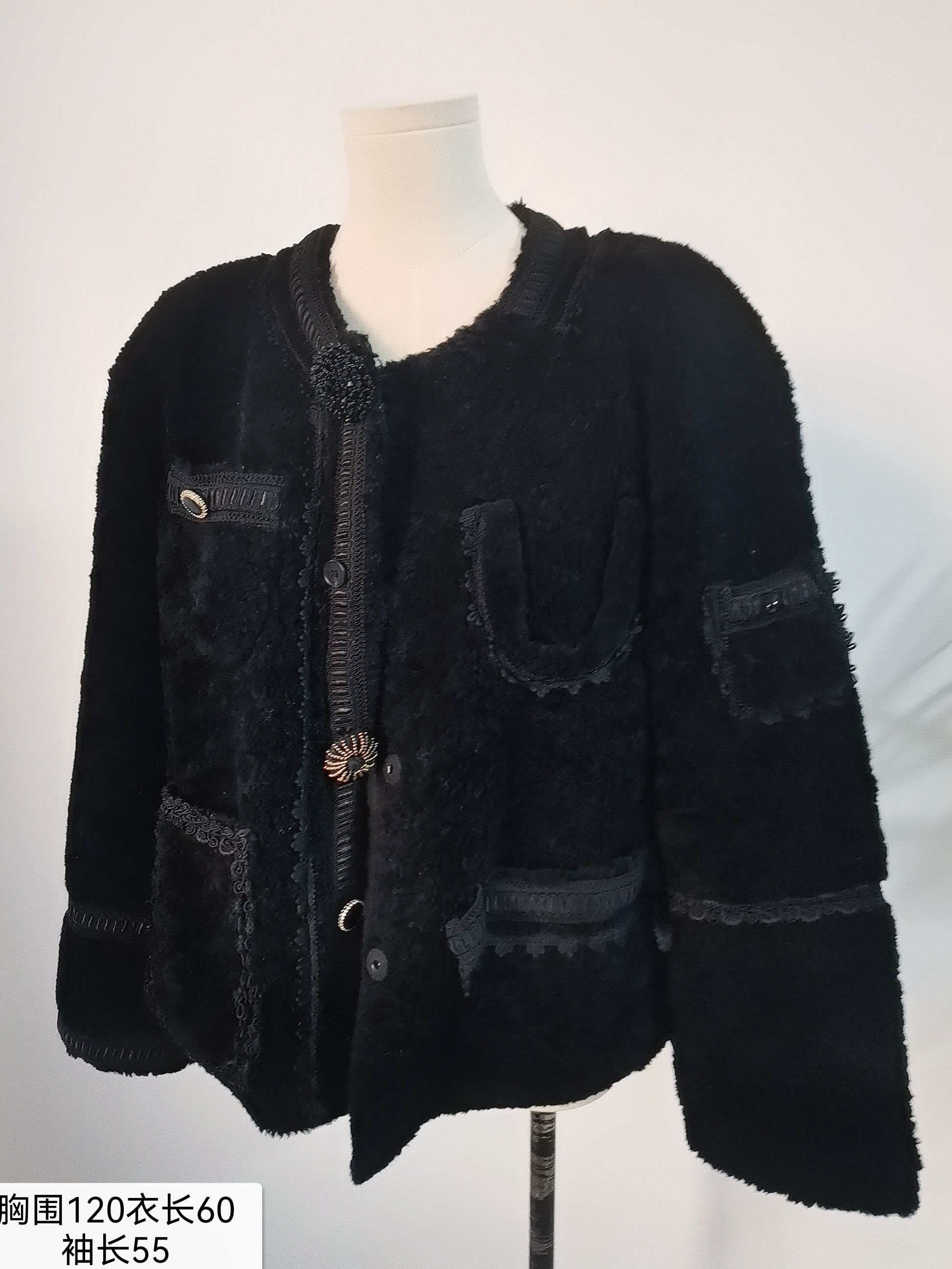 皮草大衣小香风双面羊绒外套开衫狐狸毛皮草龙猫皮草小个子羊羔毛