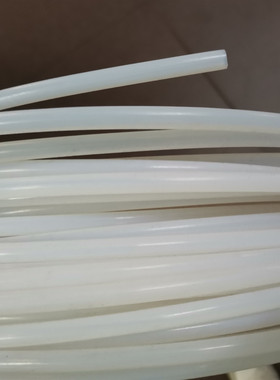 铁氟龙管 乳白色半透明四氟管 PTFE F4 1mm/2/3/4/5/6/8/10