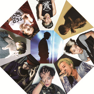 GD权志龙李敏镐黑胶全自动明星周边抖音同款 定制伞遮阳晴雨伞