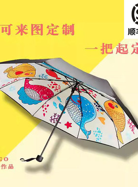 定做晴雨广告伞黑胶企业宣传遮阳