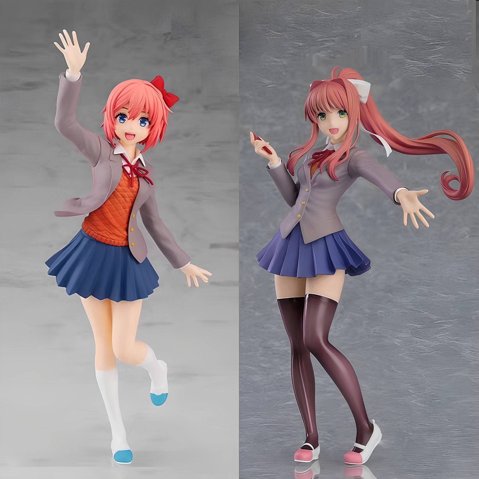 心跳文学部动漫莫妮卡纱世里手办二次元可爱少女模型桌面摆件礼物