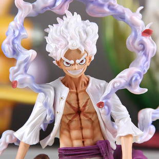 海贼王五档行走尼卡路飞手办鲁夫gk动漫二次元模型机箱摆件礼物