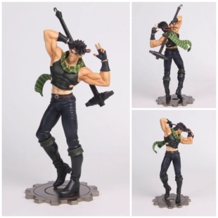JOJO的奇妙冒险动漫二次元模型乔瑟夫手办潮玩二乔雕像桌面摆件