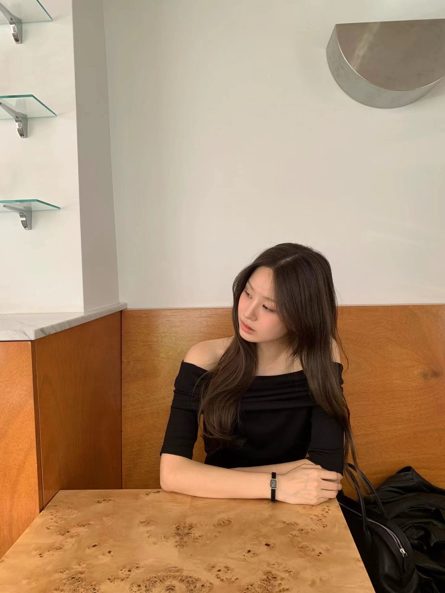 ounce韩国东大门正品2026秋季百搭显瘦一字肩短袖T恤女辣妹上衣潮