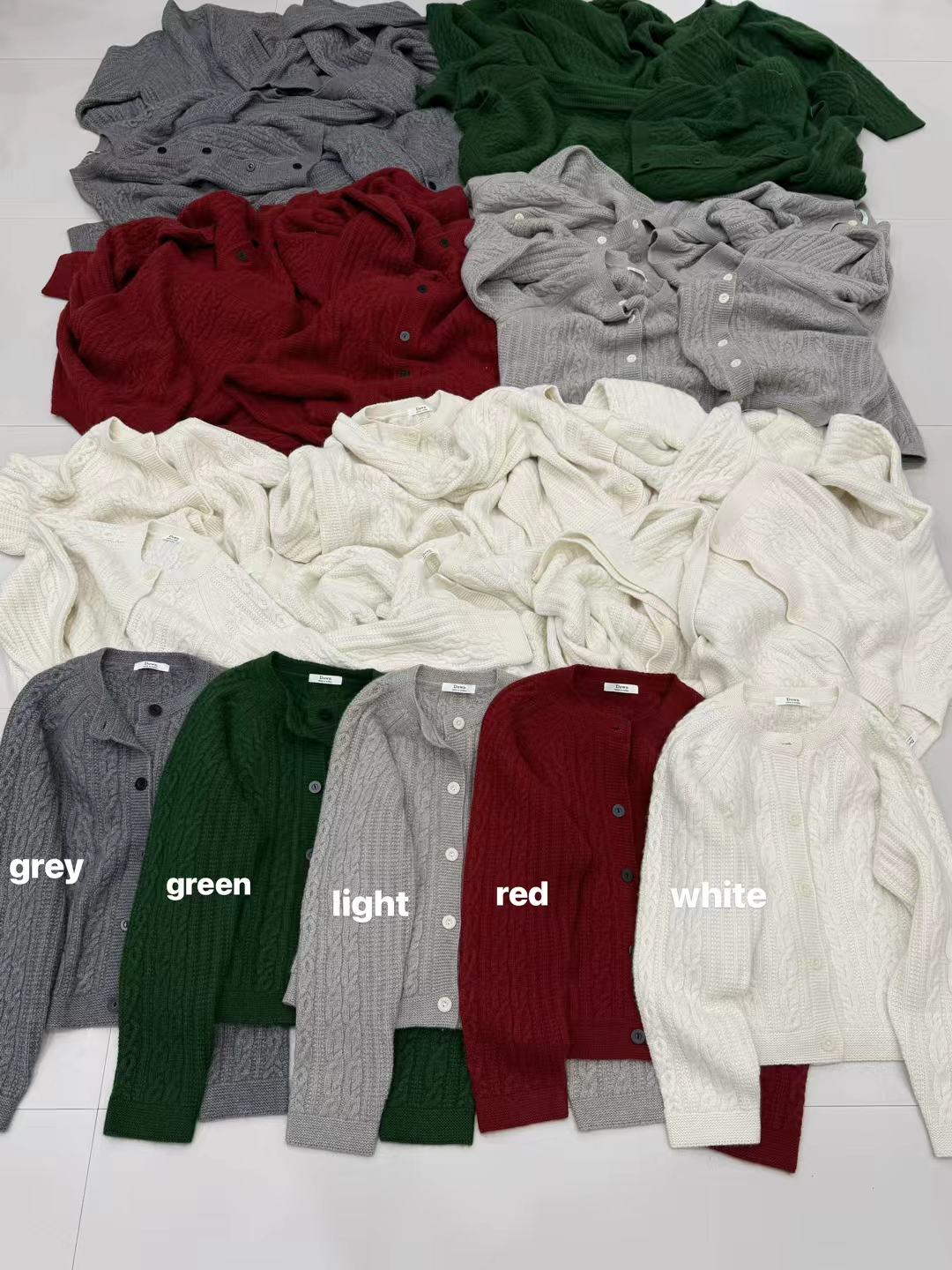 韩国东大门正品2025百搭圆领宽松羊毛麻花针织开衫毛衣外套女上衣