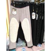 高品质启点806808 外穿女士加肥加大厚款 驼绒蚕丝棉裤 中老年保暖裤