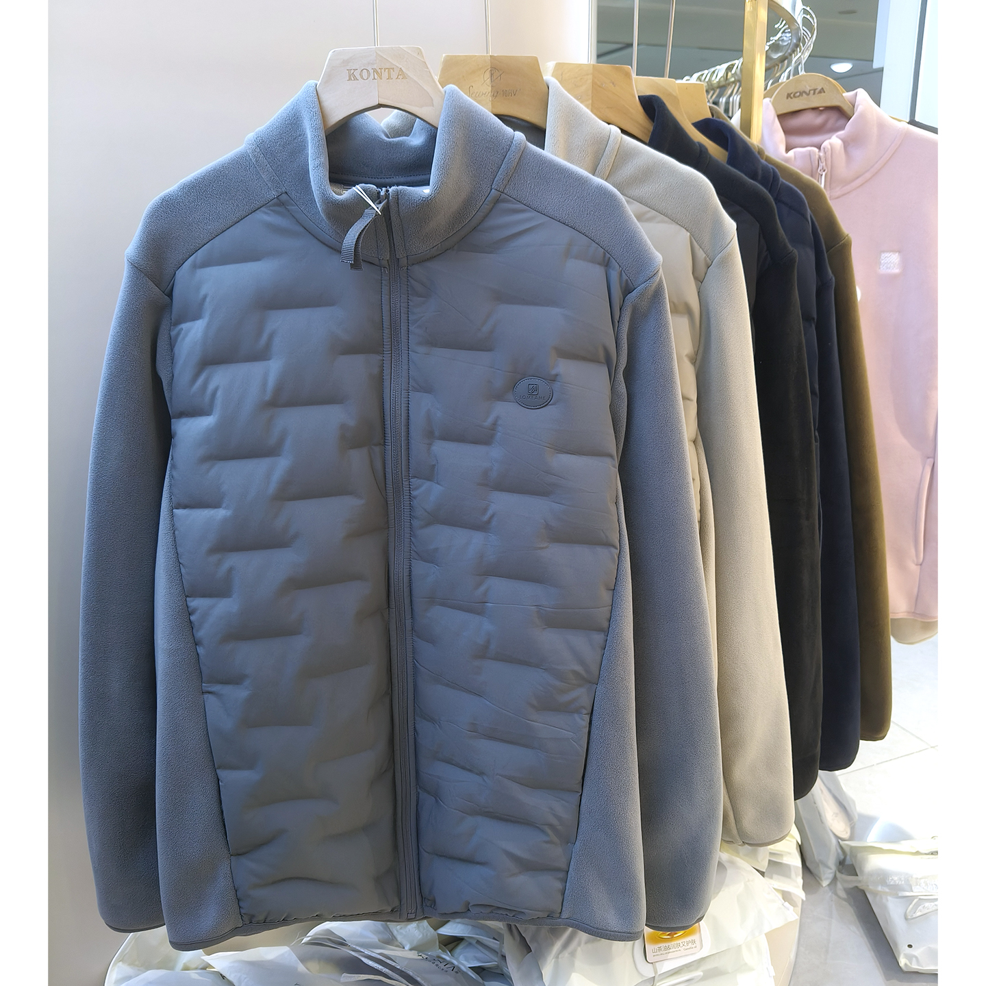 男士轻薄羽绒服内搭外套校服神器