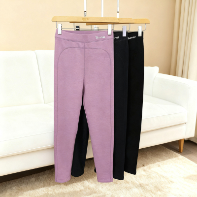 大码保暖裤女男加绒加厚打底棉裤