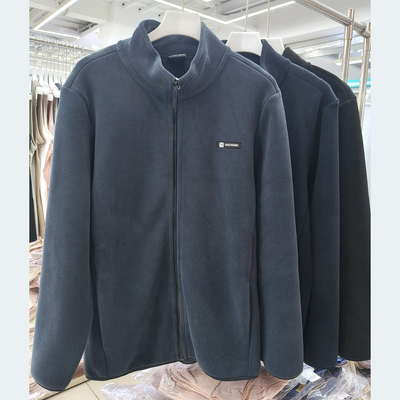 浩扬男士保暖上衣开衫泰迪绒冬