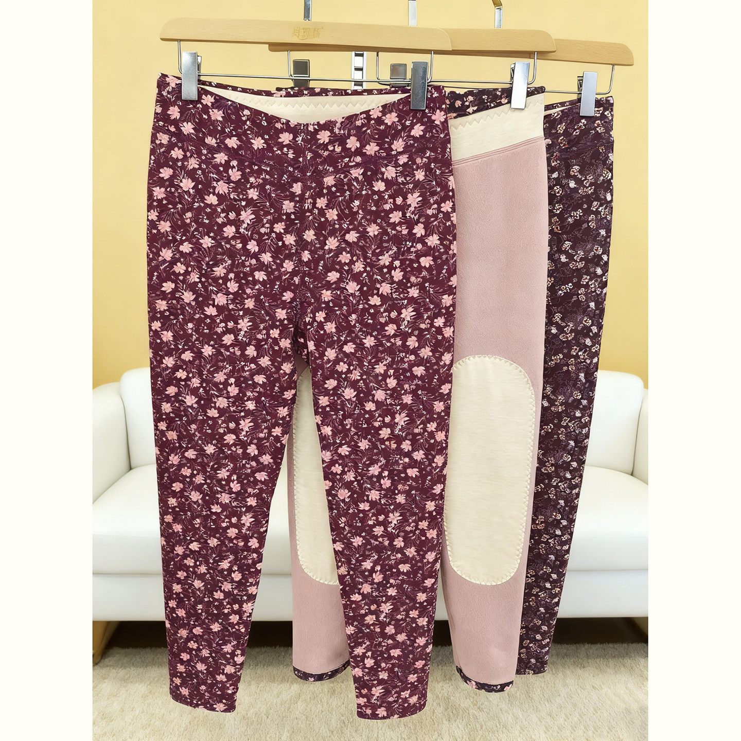 中老年人女士保暖裤大码印花棉裤加绒加厚高腰深裆胖妈妈棉裤冬,女士内衣/男士内衣/家居服,保暖裤,淘宝优惠券,粉丝福利购,淘宝优惠卷