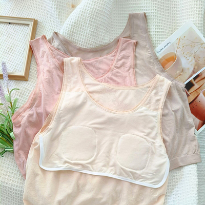 大码妈妈内衣纯棉中老年人背心