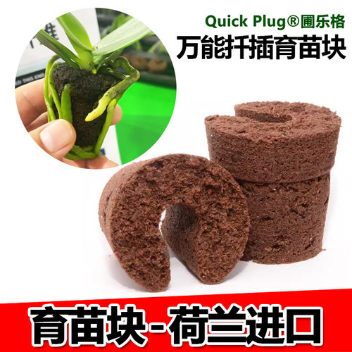 圃乐格通用进口育苗块育苗扦插