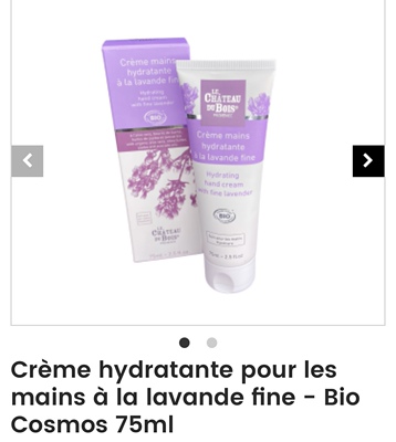 法国代le chateau du bois薰衣草城堡护手霜75ml现货保湿滋润